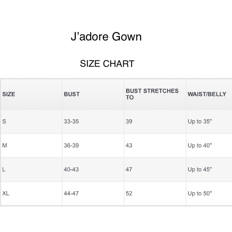 J'adore Gown (Purchase)