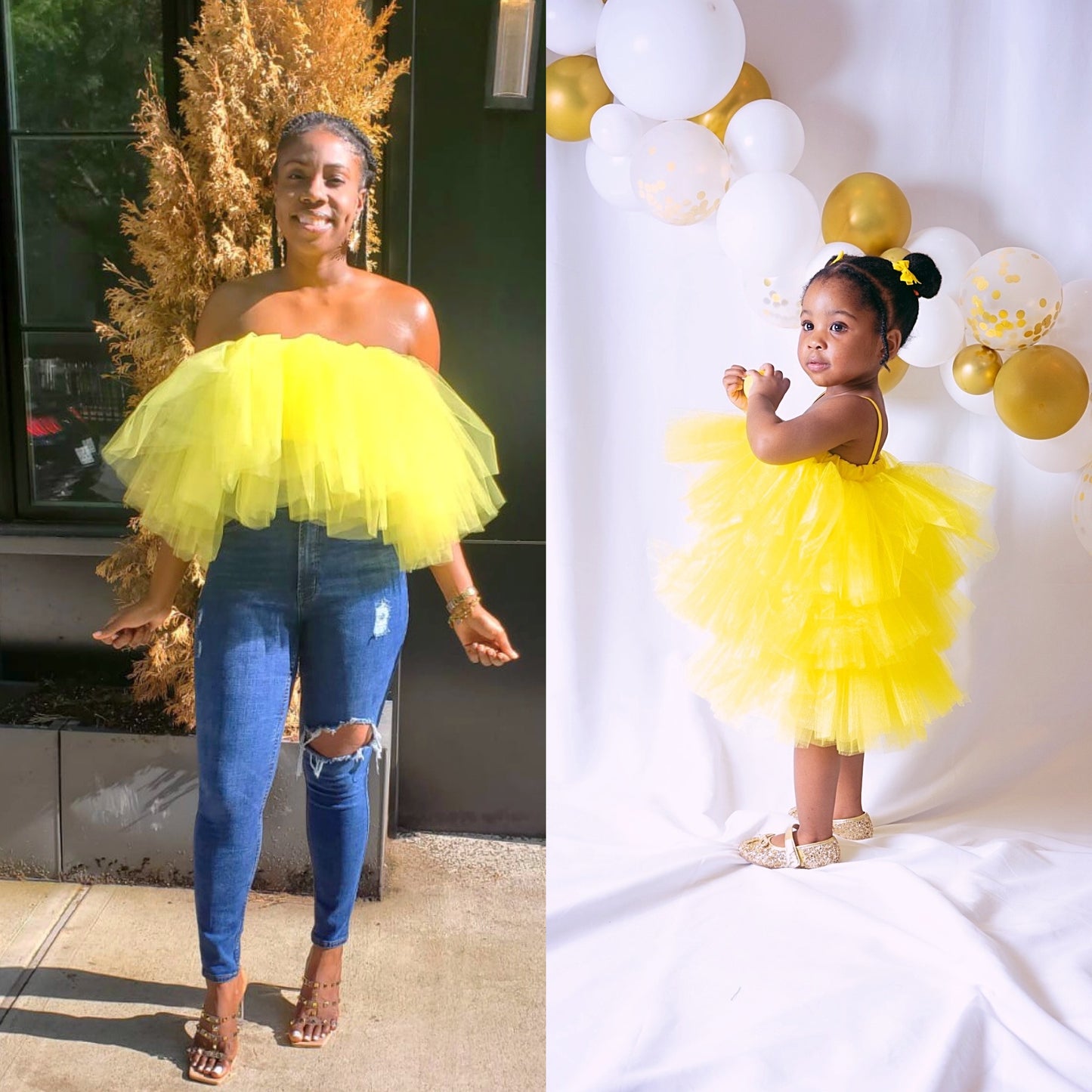 Tulle Tube Top