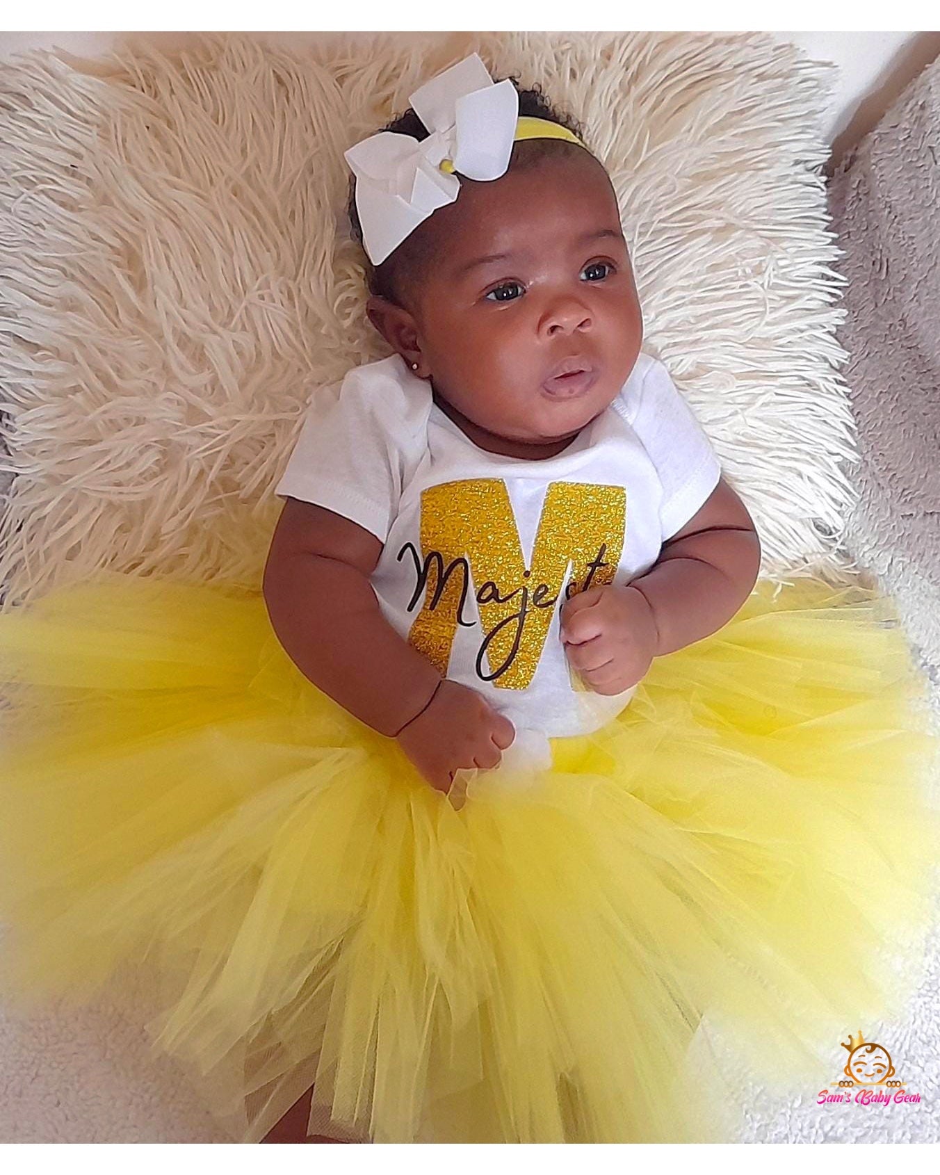 Letter & Name Onesie Tutu Set